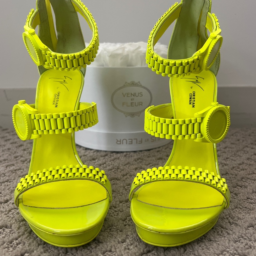 GIUSEPPE ZANOTTI  CHRISTIAN COWAN HEELS